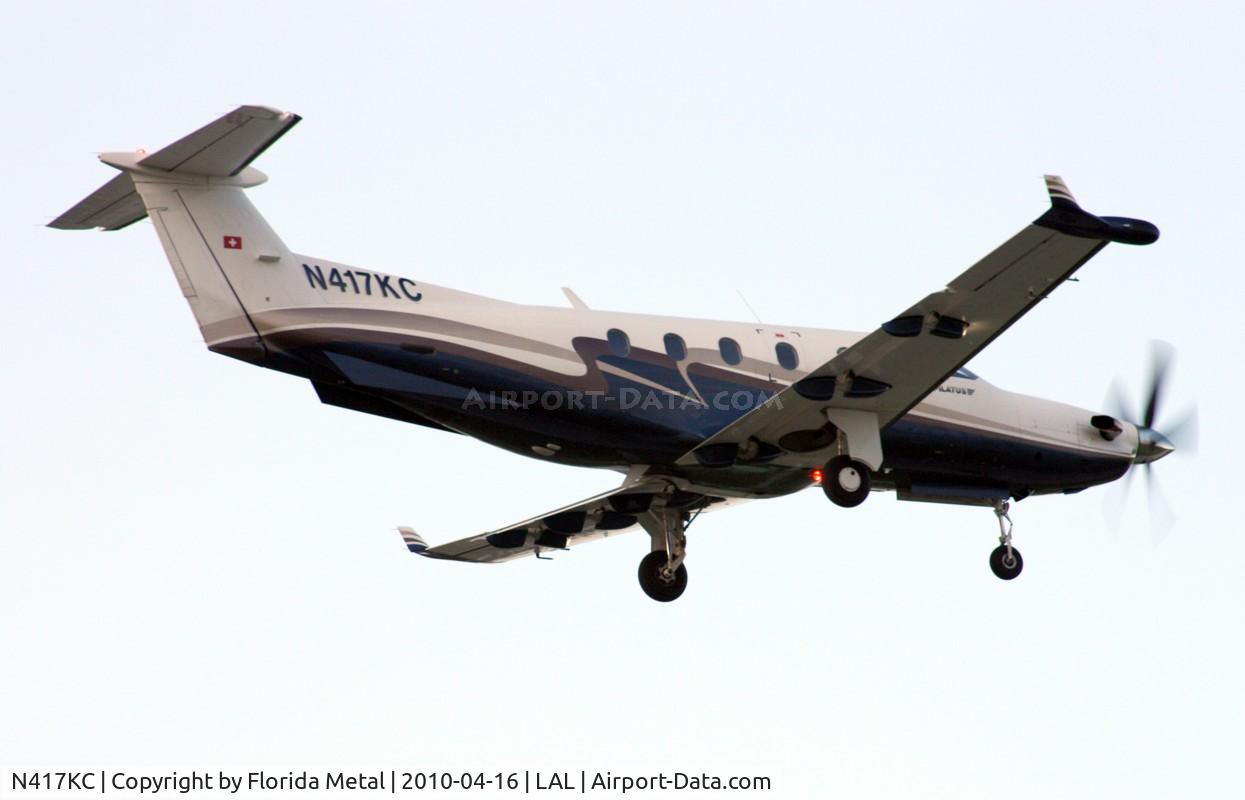 N417KC, 2001 Pilatus PC-12/45 C/N 417, PC-12