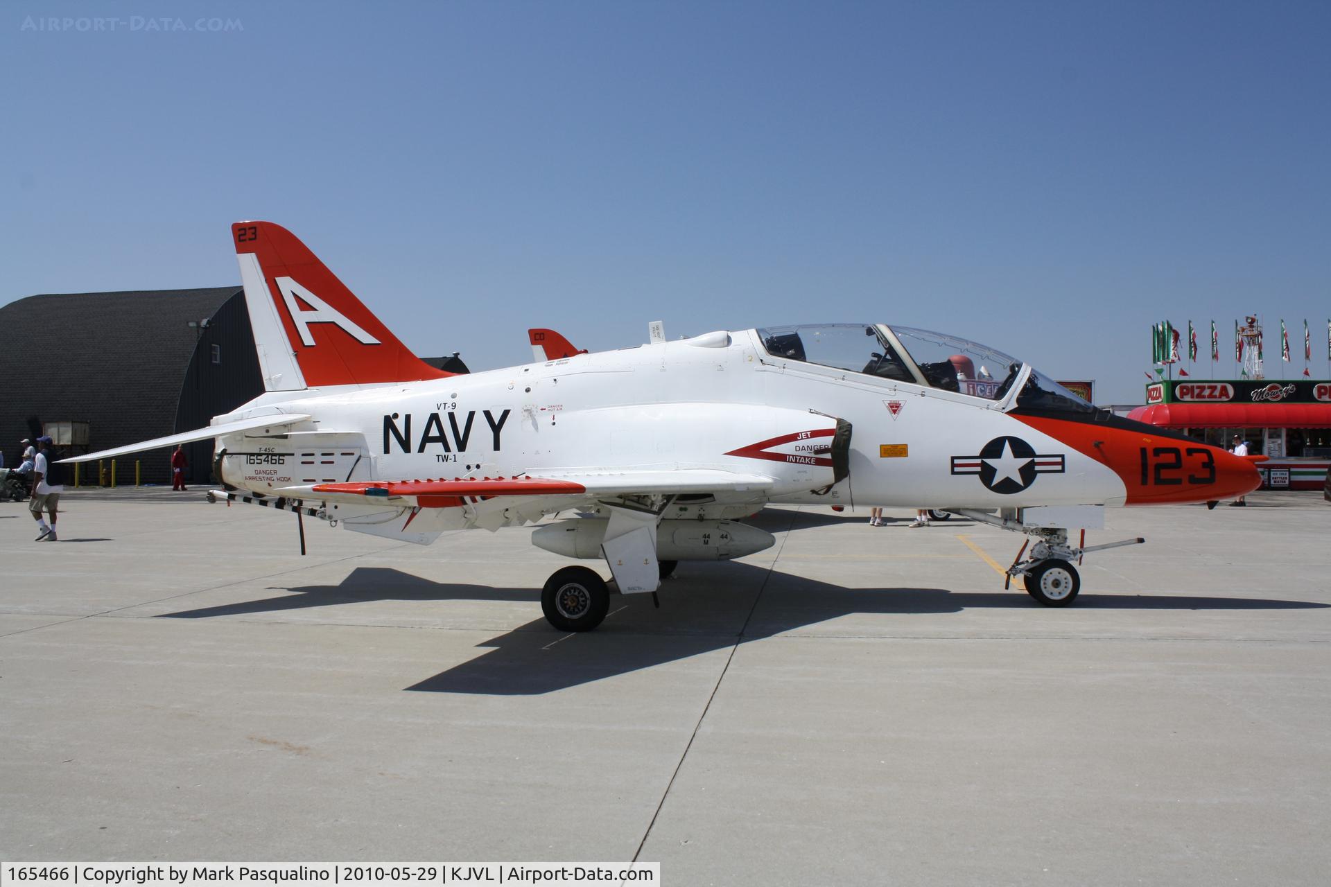 165466, Boeing T-45C Goshawk C/N C023, McDonnell-Douglas T-45C