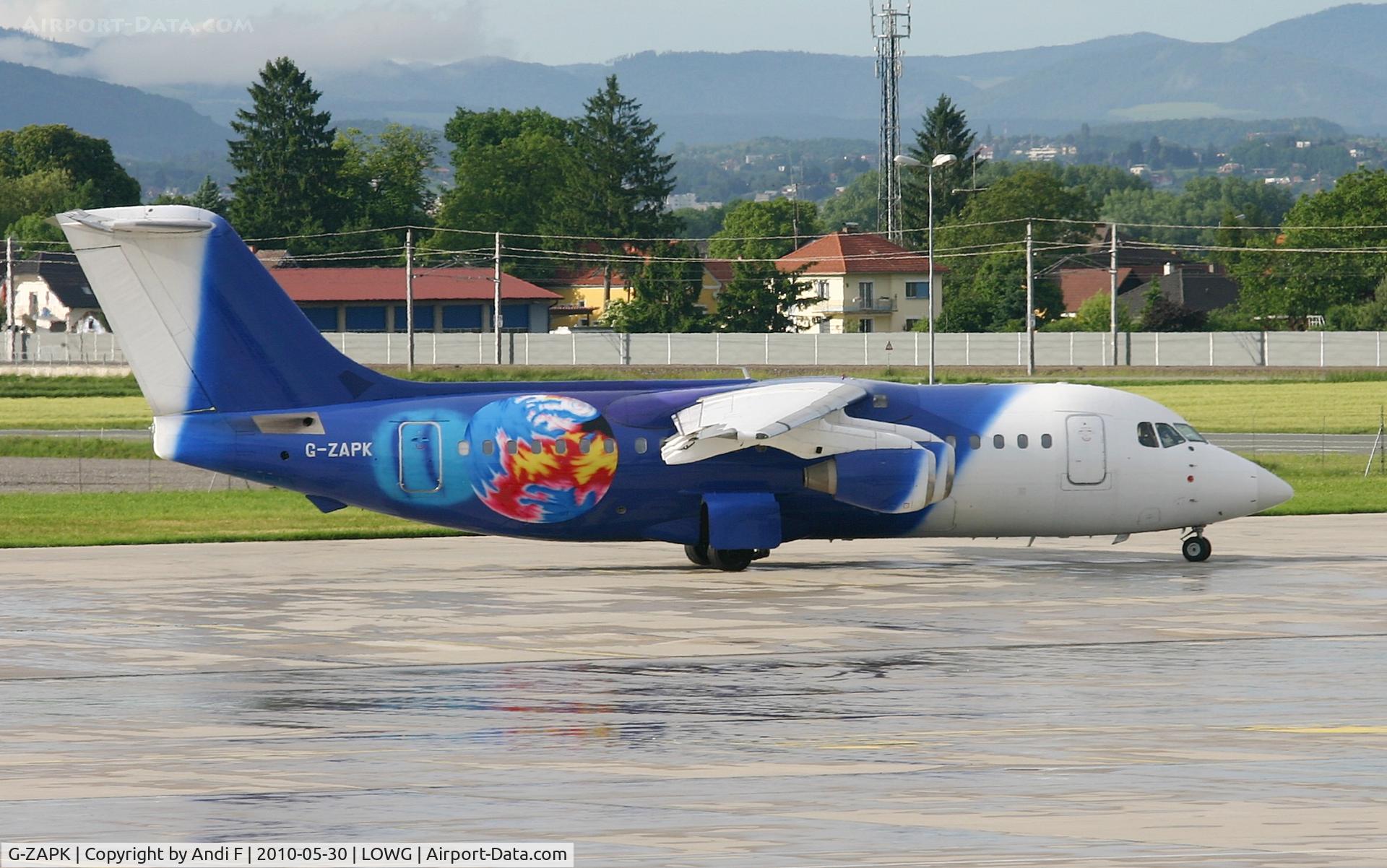 G-ZAPK, 1989 British Aerospace BAe.146-200QC Quick Change C/N E2148, -