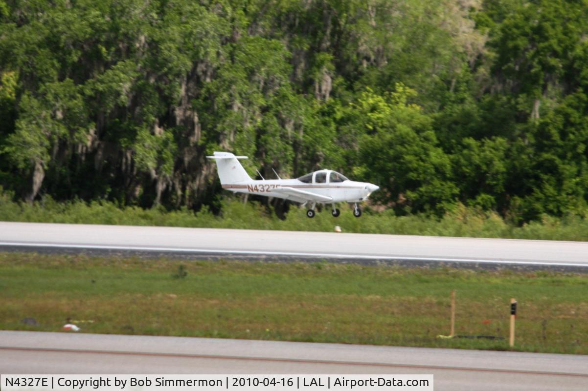 N4327E, 1978 Piper PA-38-112 Tomahawk Tomahawk C/N 38-78A0553, Arriving at Lakeland, Florida during Sun N Fun 2010.
