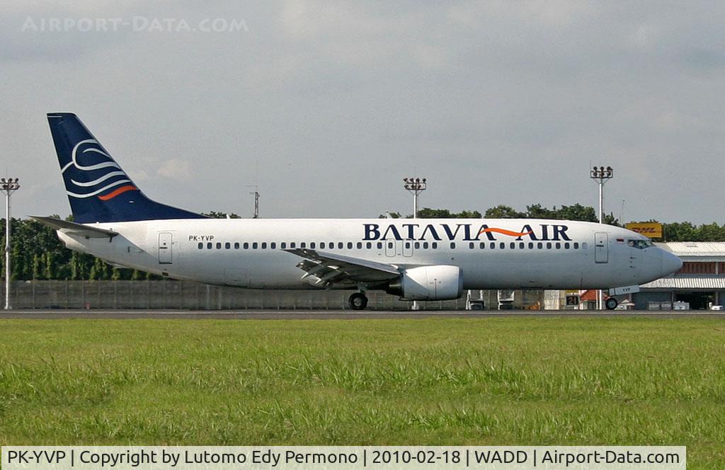 PK-YVP, 1989 Boeing 737-4YO C/N 23979, Batavia