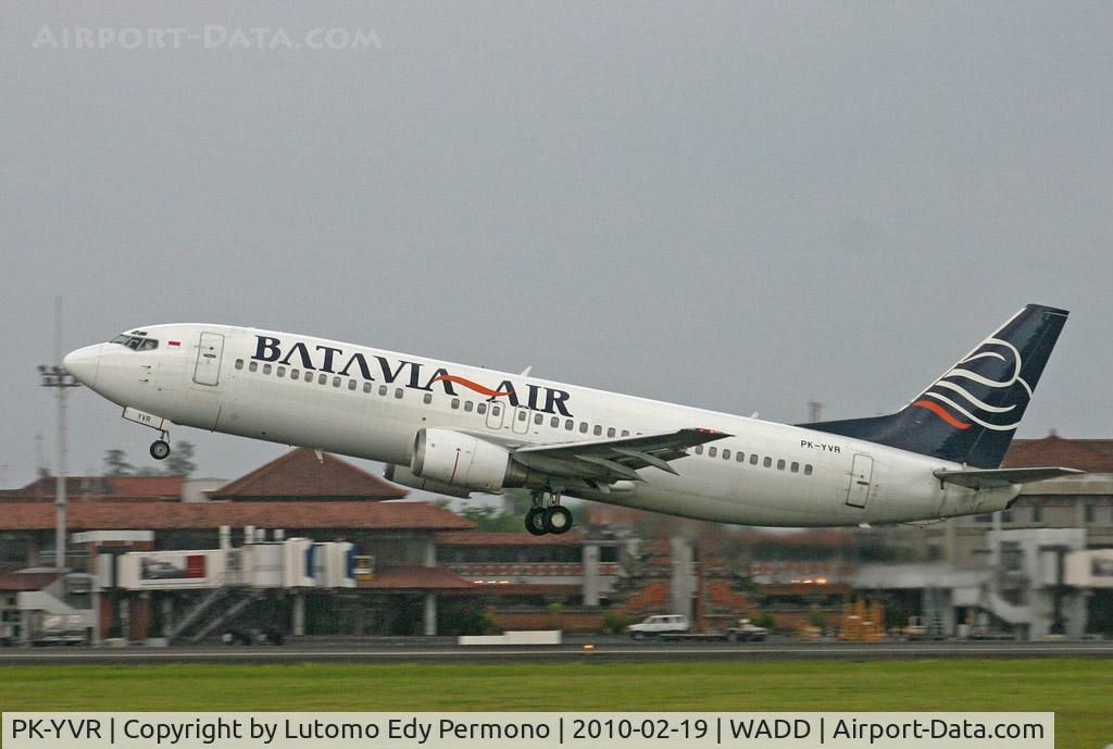 PK-YVR, 1989 Boeing 737-4YO C/N 24494, Batavia Air