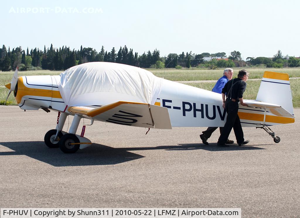 F-PHUV, Jodel D-119 C/N A392, Used for first flight this day...