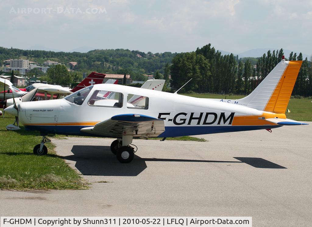 F-GHDM, Piper PA-28-161 Cadet C/N 28-41263, Parked at the Airclub...