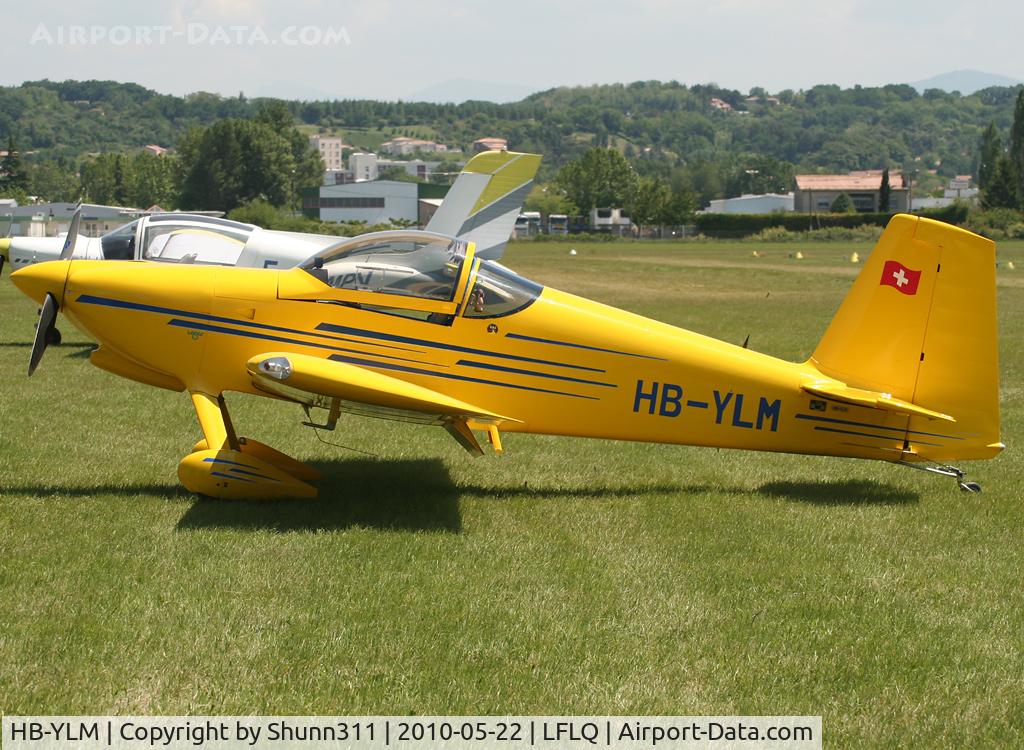 HB-YLM, 2005 Vans RV-7 C/N 70795, Parked in the grass...