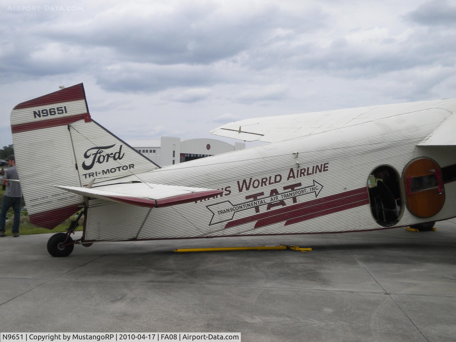 N9651, 1929 Ford 5-AT-B Tri-Motor C/N 34, 1929 Ford 5-AT-B, c/n 34