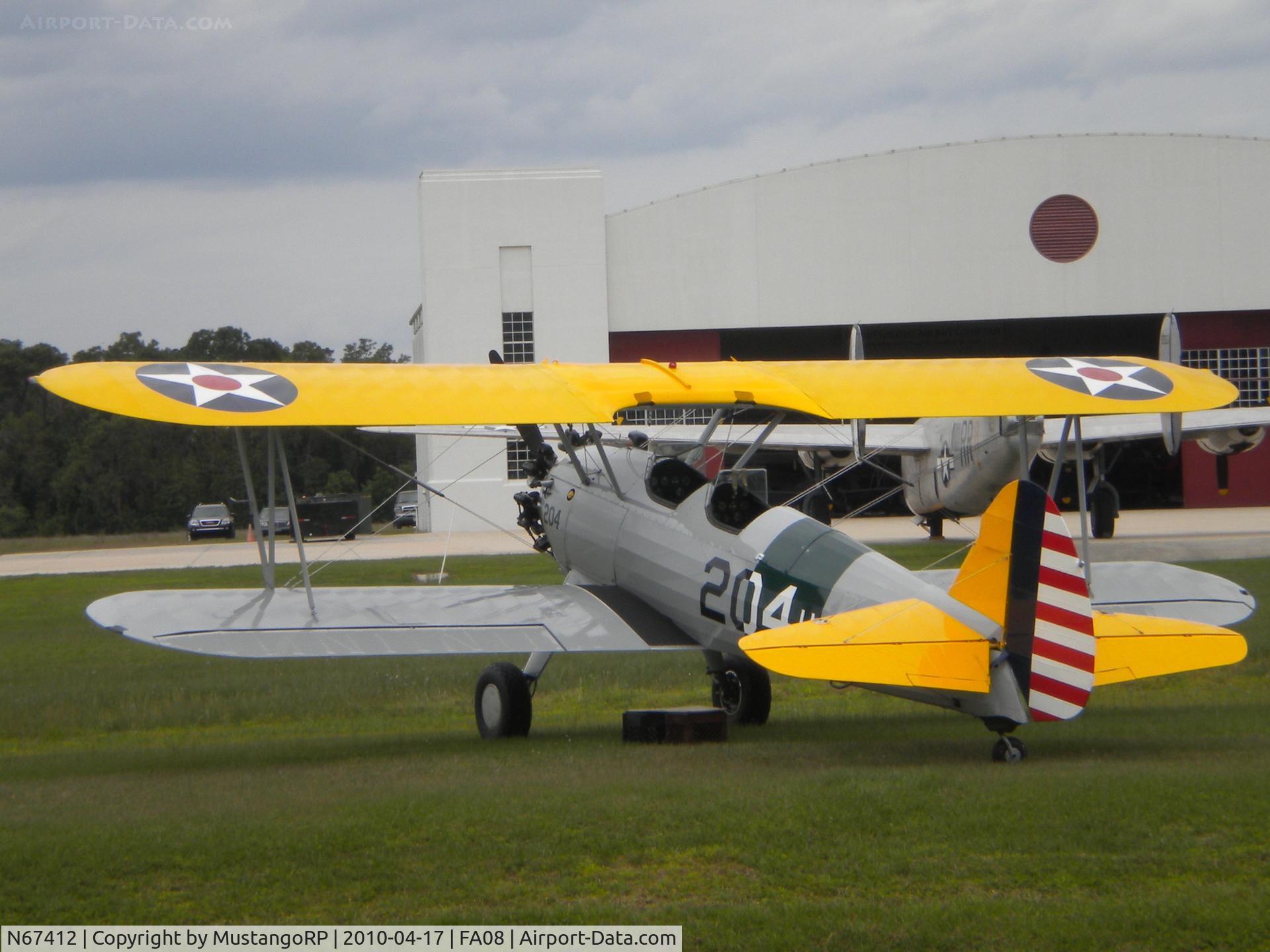 N67412, 1942 Boeing A75N1(PT17) C/N 75-3401, 1942 Boeing A75N1 (PT-17), c/n 75-3401