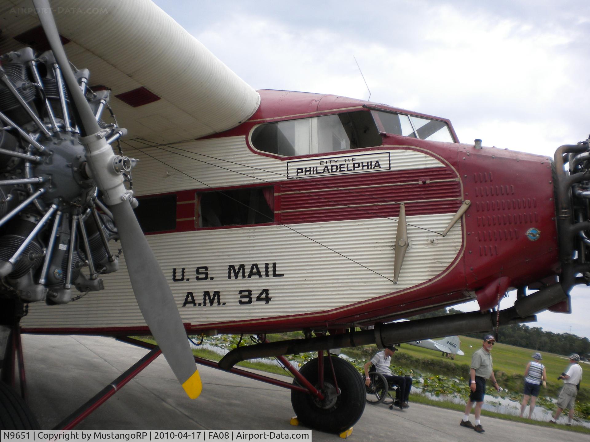 N9651, 1929 Ford 5-AT-B Tri-Motor C/N 34, 1929 Ford 5-AT-B, c/n 34