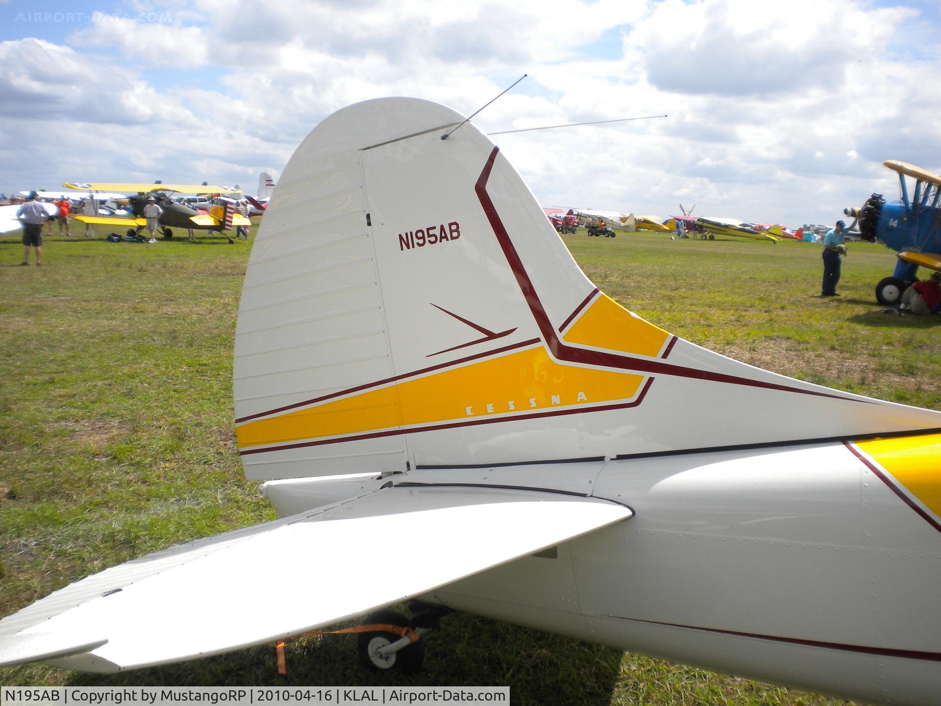 N195AB, 1952 Cessna 190 C/N 7794, 1952 Cessna 190, c/n: 7794