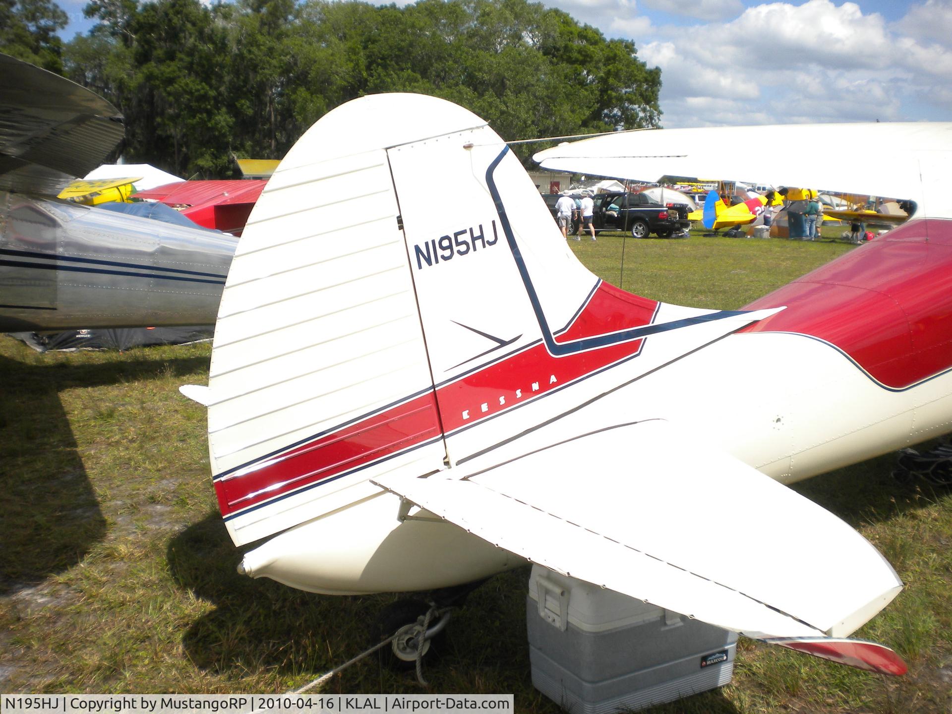 N195HJ, 1952 Cessna 195B Businessliner C/N 7880, 1952 Cessna 195B, c/n: 7880