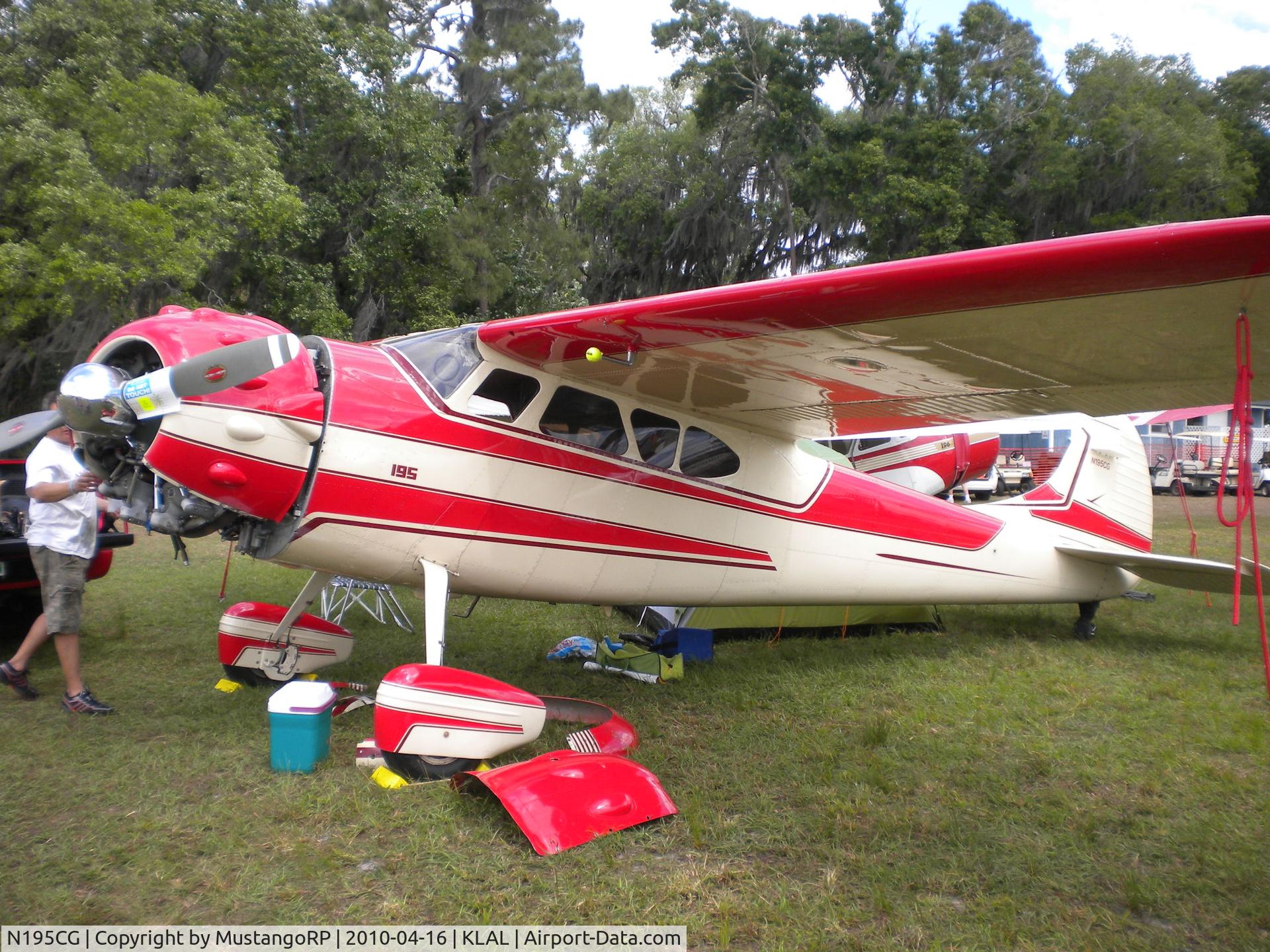 N195CG, 1953 Cessna 195 C/N 16120, 1953 Cessna 195, c/n: 16120