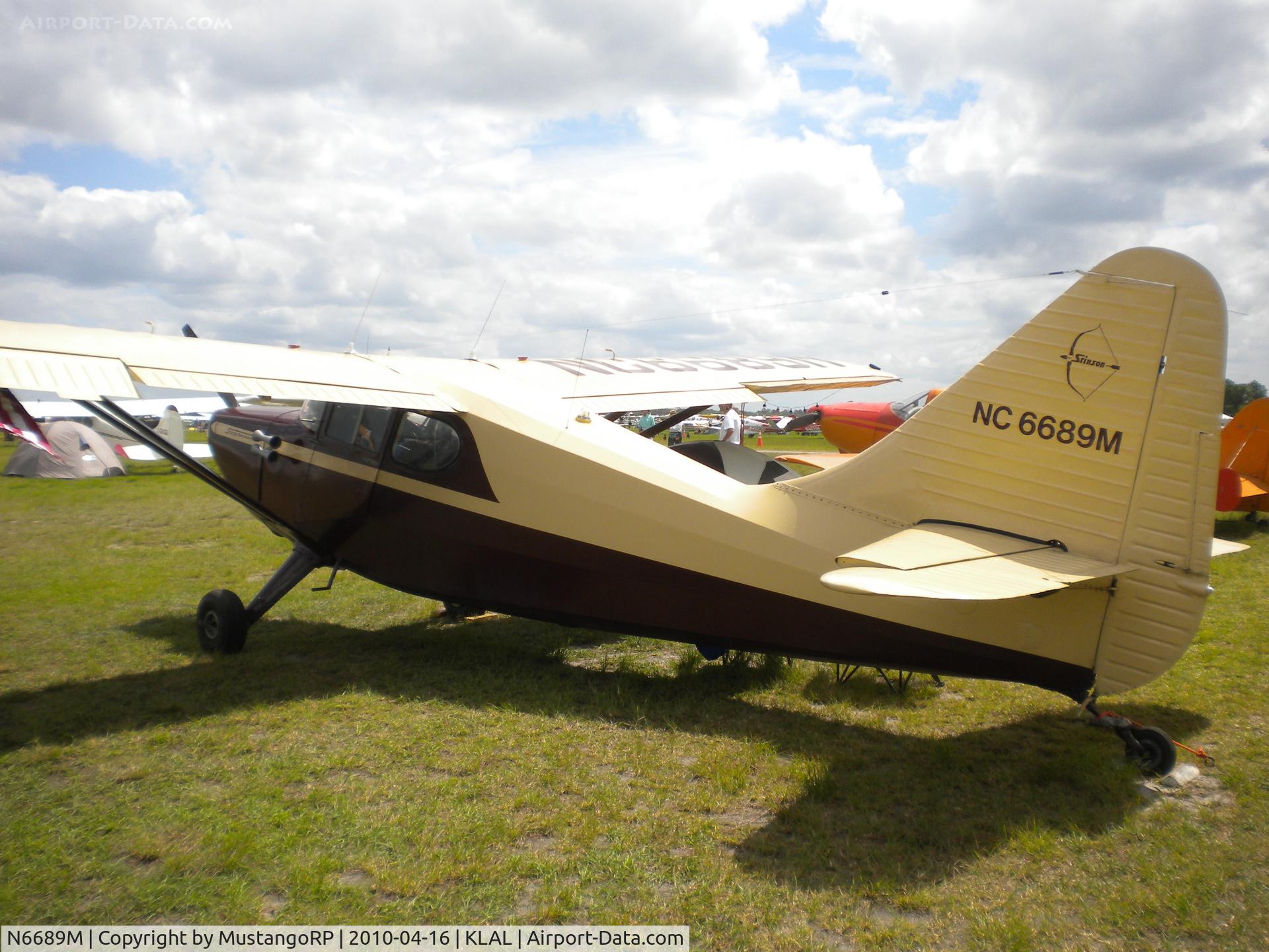 N6689M, 1949 Universal Stinson 108-3 C/N 108-4689, 1949 Universal Stinson 108-3, c/n: 108-4689