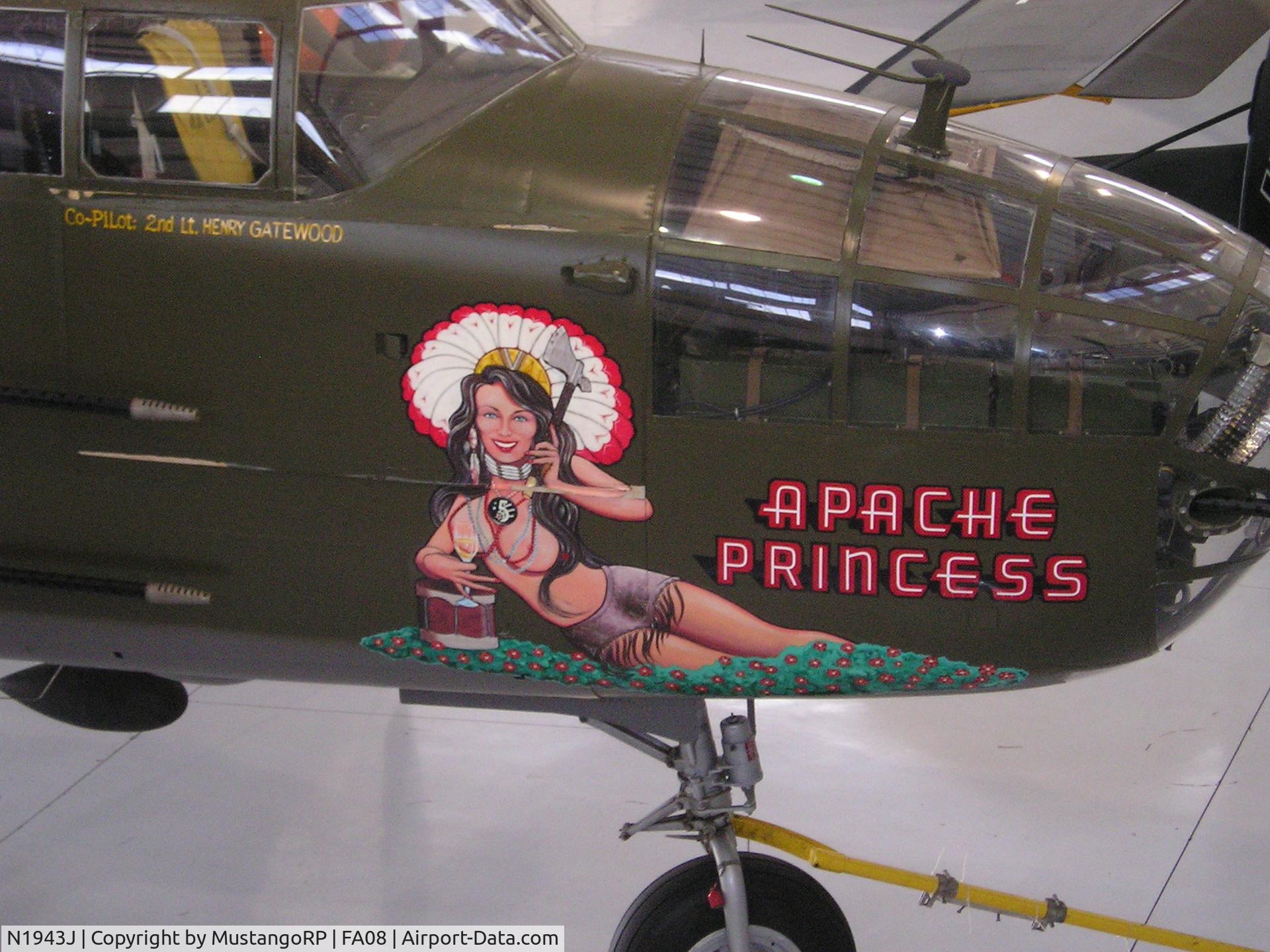 N1943J, 1943 North American B-25N Mitchell C/N 108-35072, 1943 North American B-25N, c/n: 43-28059A