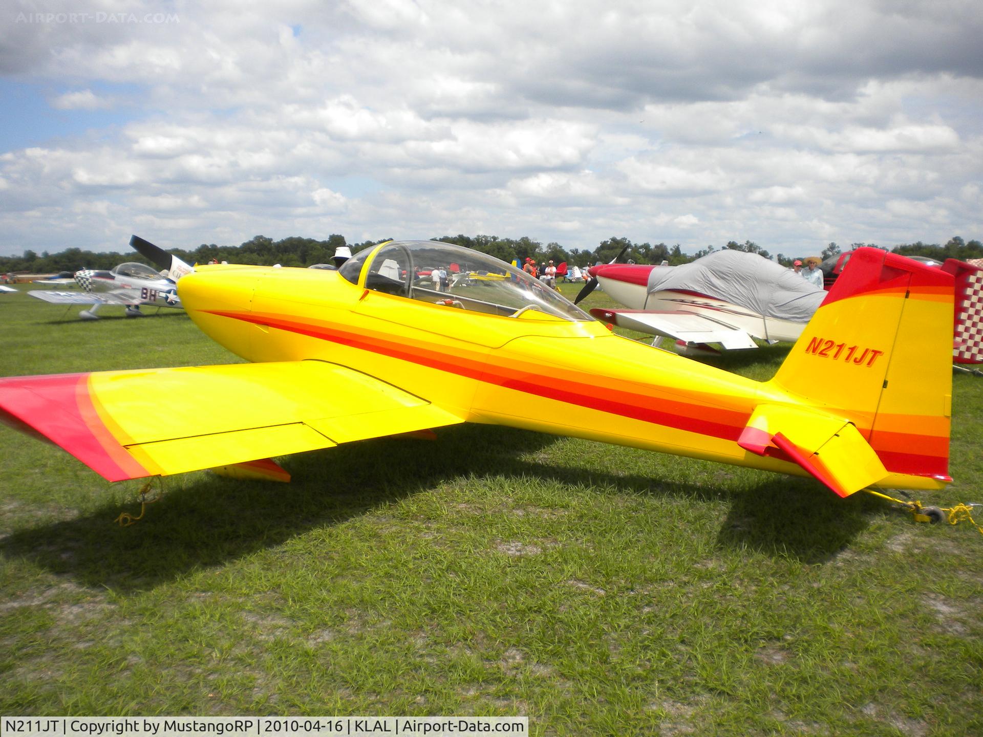 N211JT, 2006 Vans RV-8 C/N 81002, 2006 Taylor John F VANS RV8, c/n: 81002