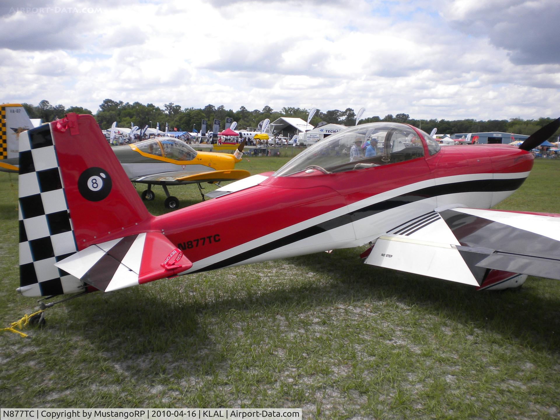 N877TC, 2001 Vans RV-8 C/N 80775, 2001 Walts Joe A RV-8, c/n 80775
