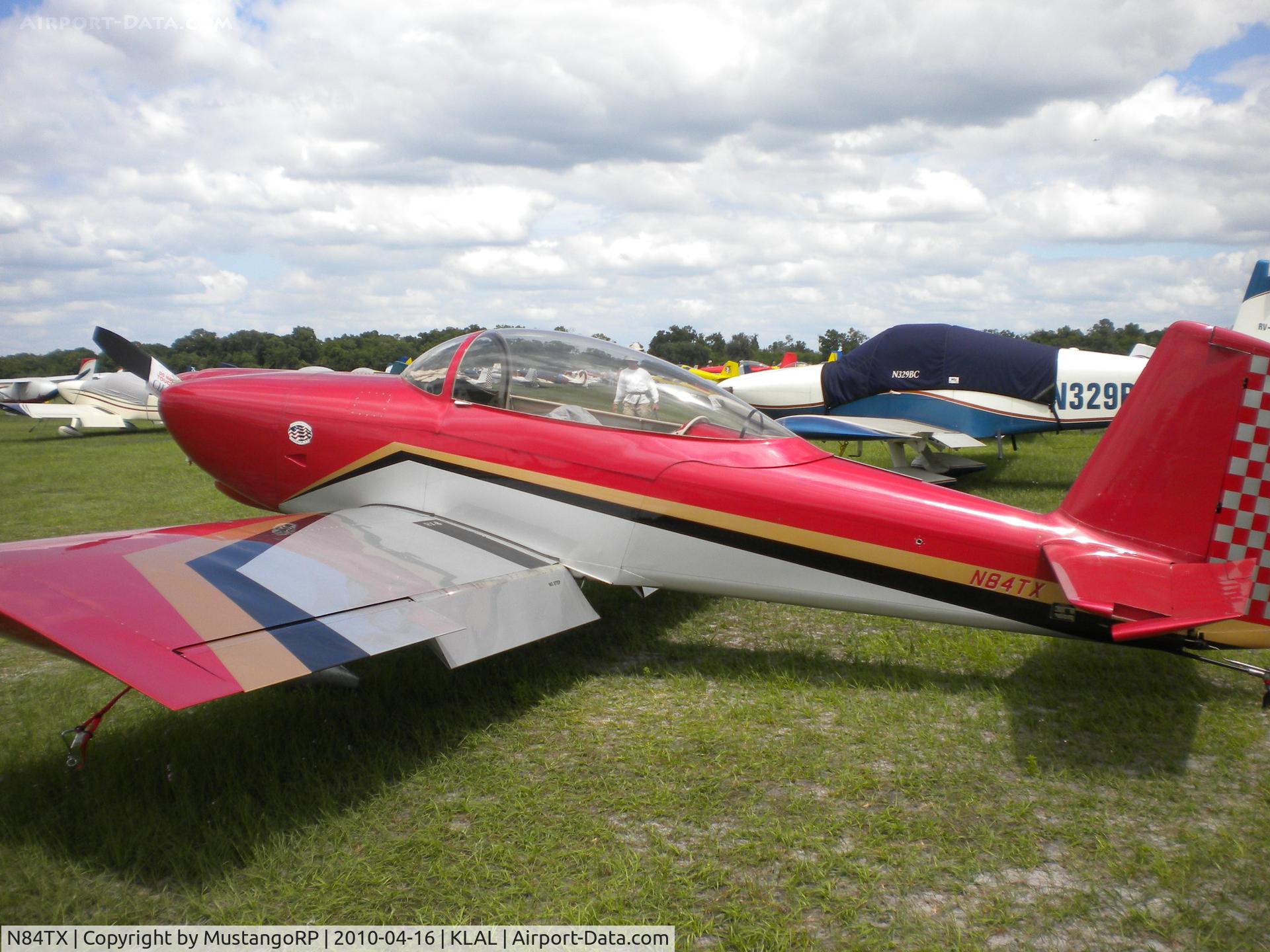N84TX, 2000 Vans RV-8 C/N 80700, 2000 Burroughs Milo D RV-8, c/n: 80700