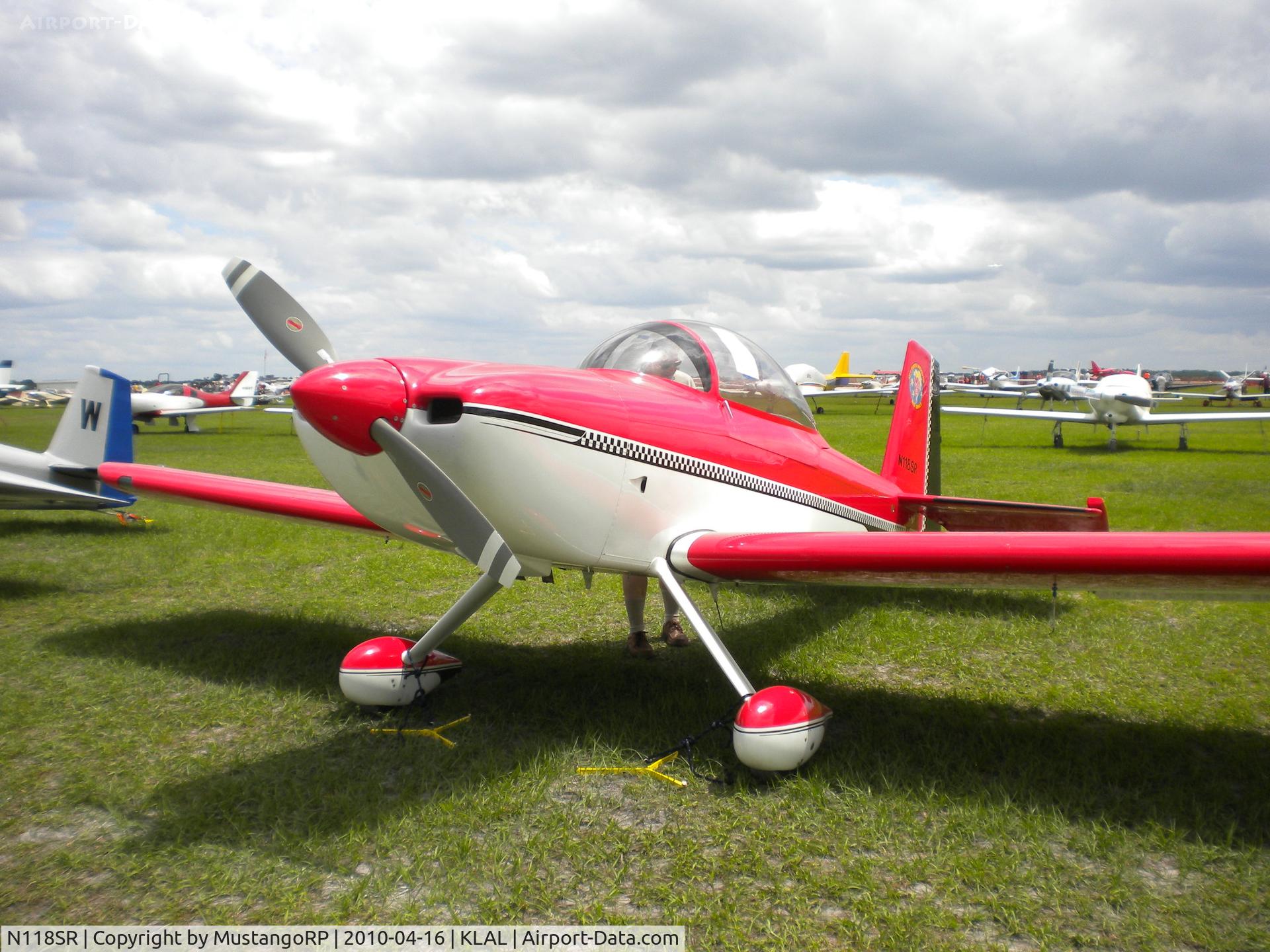 N118SR, 1998 Vans RV-8 C/N 80191, 1998 Boepple Barry VANS RV-8, c/n: 80191