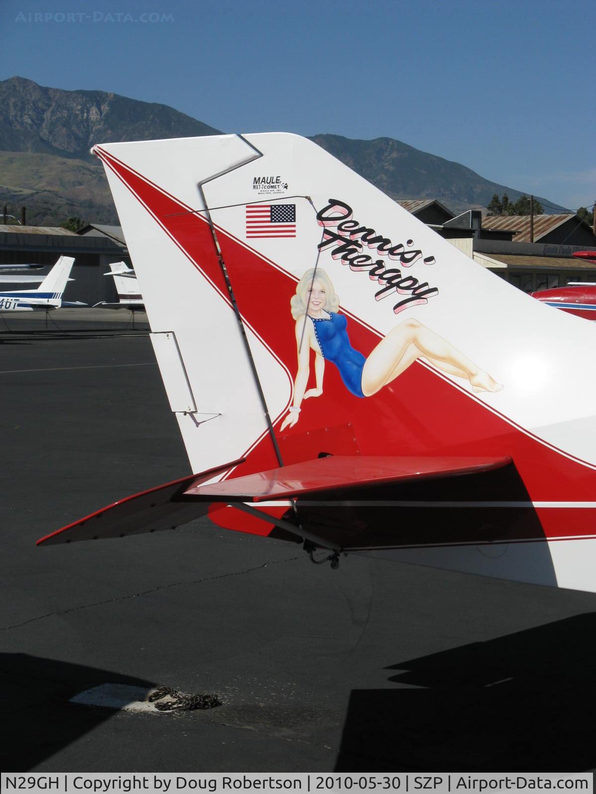 N29GH, 1998 Maule MXT-7-180A Star Rocket C/N 21019C, 1998 Maule MXT-7-180A COMET, Lycoming O-360-C1F 180 Hp, Micro vortex generators, tail art
