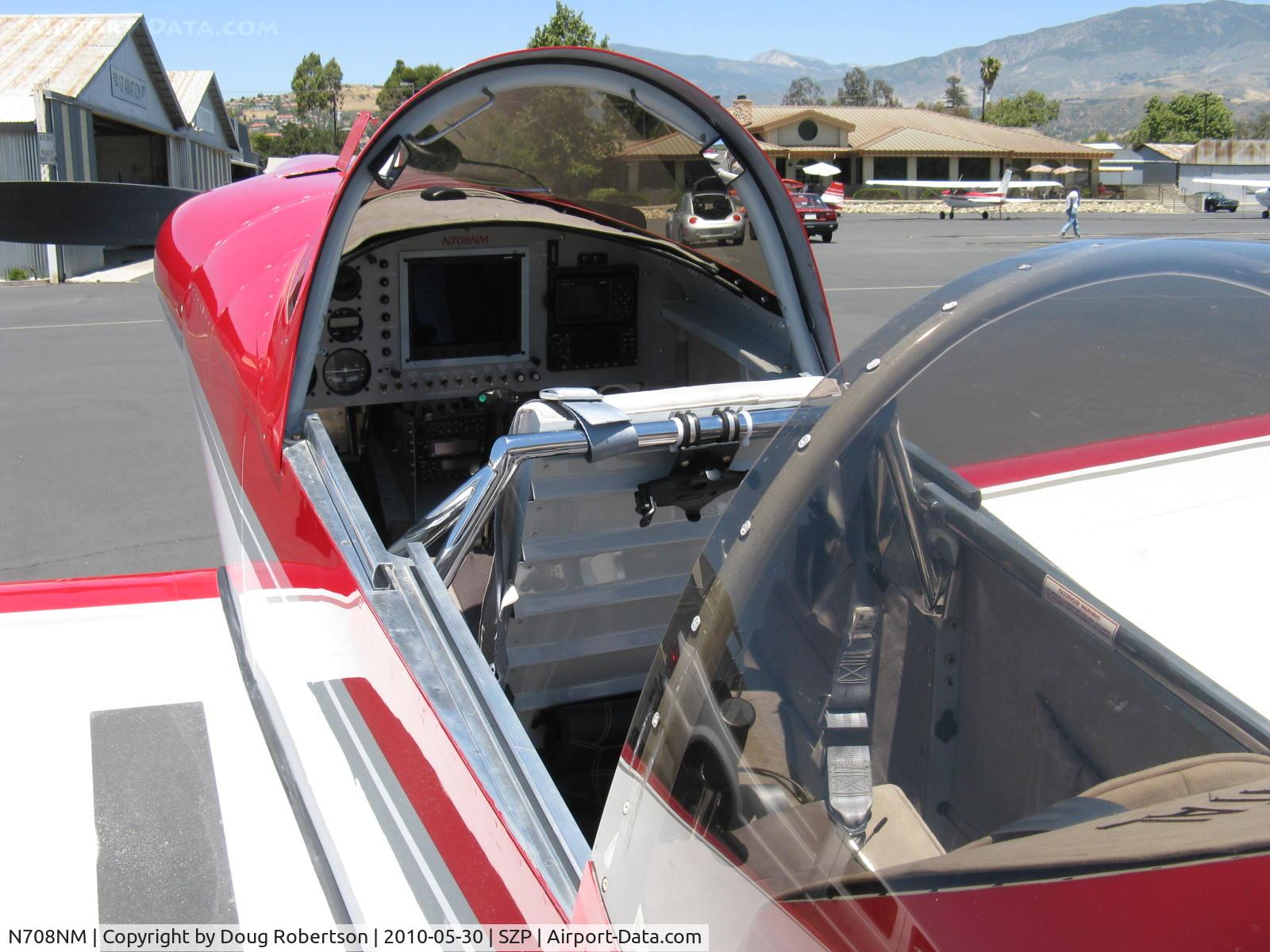N708NM, Harmon Rocket C/N 4248, 2009 Scott SCOTT ROCKET, Lycoming AEIO-540-D4A5 260 Hp, balanced rudder, tandem seats, panel