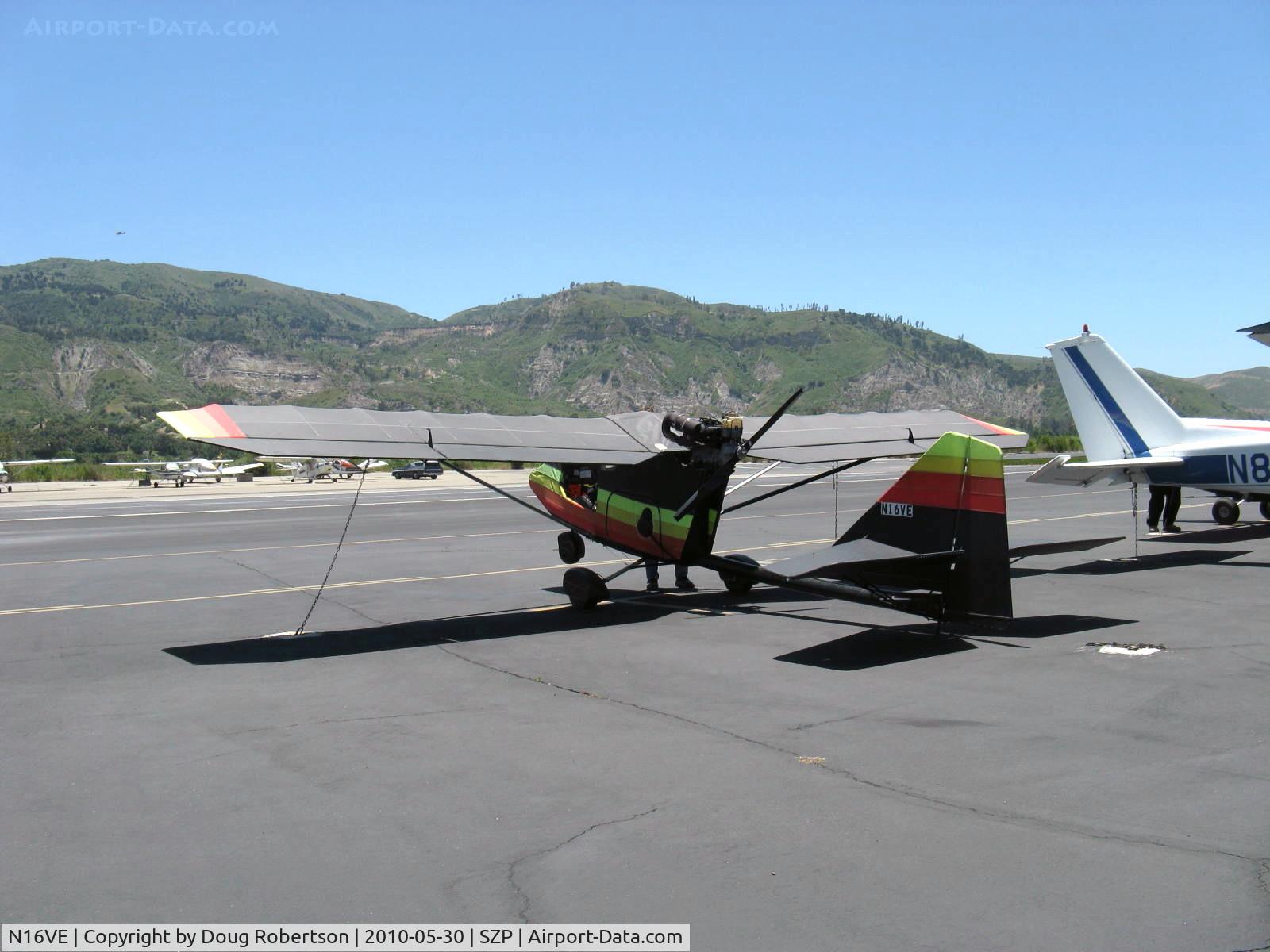 N16VE, 2003 CGS Aviation Hawk Arrow C/N 001, 2003 Englert CGS HAWK ARROW, Rotax 503 DCDI two-stroke 52 Hp pusher