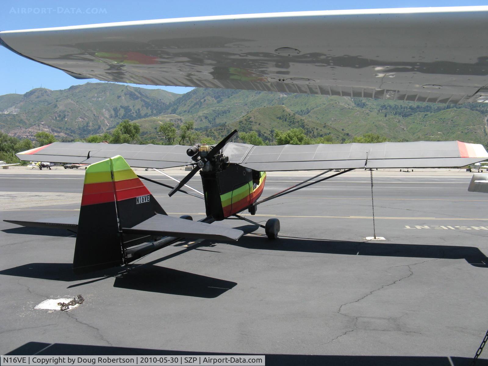 N16VE, 2003 CGS Aviation Hawk Arrow C/N 001, 2003 Englert CGS HAWK ARROW, Rotax 503 DCDI two-stroke 52 Hp pusher