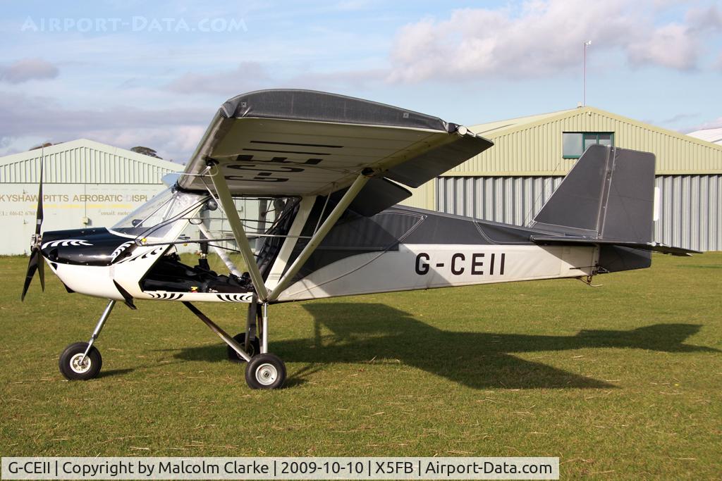G-CEII, 2007 Medway SLA 80 Executive C/N 010107, Medway SLA-80 Executive at Fishburn Airfield, UK in 2009.
