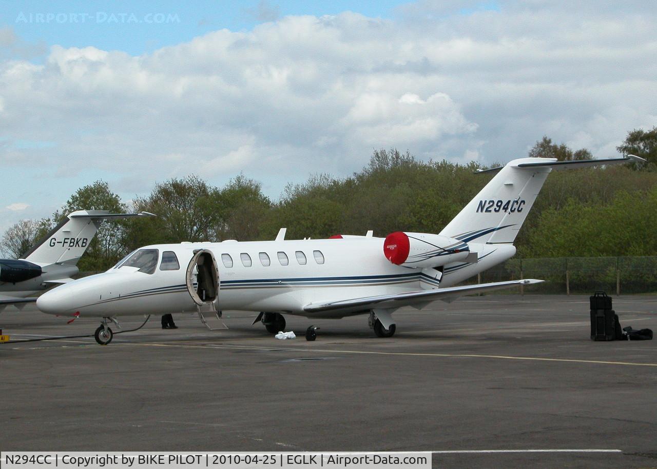 N294CC, 2008 Cessna 525B CitationJet CJ3 C/N 525B-0294, CHARLIE CHARLIE ON THE TERMINAL RAMP