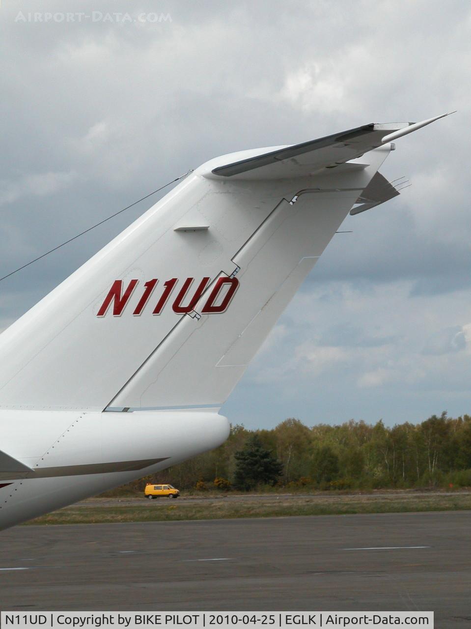 N11UD, 2008 Cessna 525B CitationJet CJ3 C/N 525B-0285, UNIFORM DELTA ON THE TERMINAL APRON