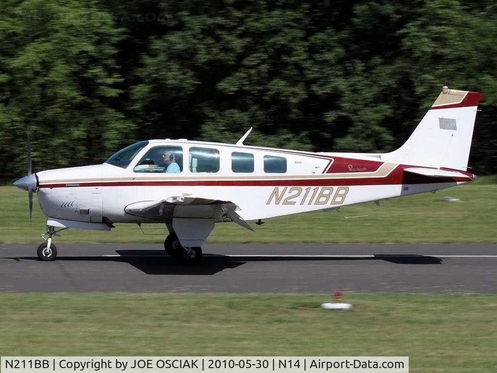 N211BB, 1975 Beech A36 Bonanza 36 C/N E-652, @N14