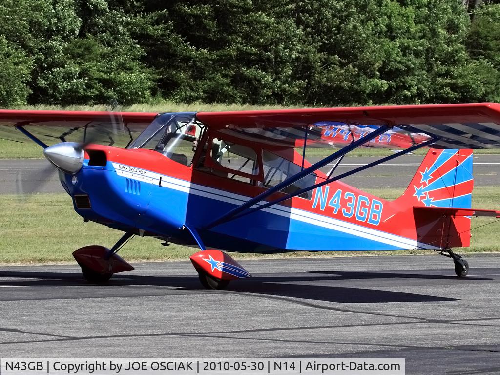 N43GB, 1996 American Champion 8KCAB Super Decathlon C/N 769-96, @N14