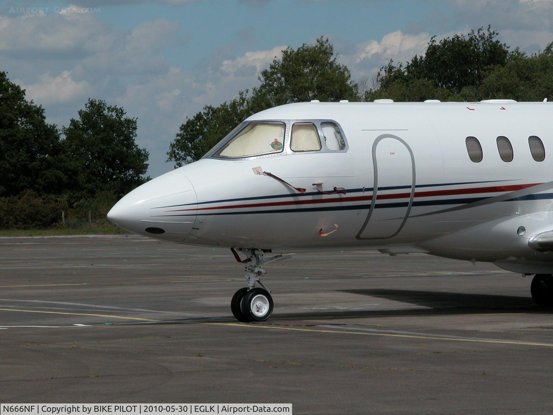 N666NF, 2008 Hawker Beechcraft 750 C/N HB-27, NOVEMBER FOX ON THE TERMINAL APRON