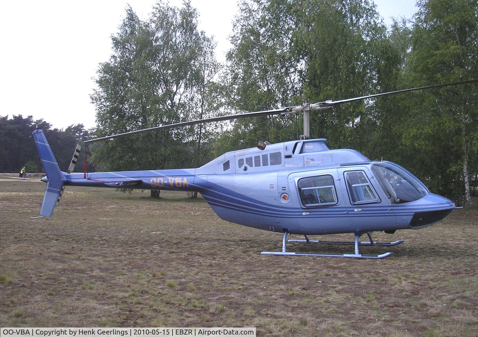 OO-VBA, 2000 Bell 206B C/N 4535, Chipmunk & Cirrus Meet , May 2010