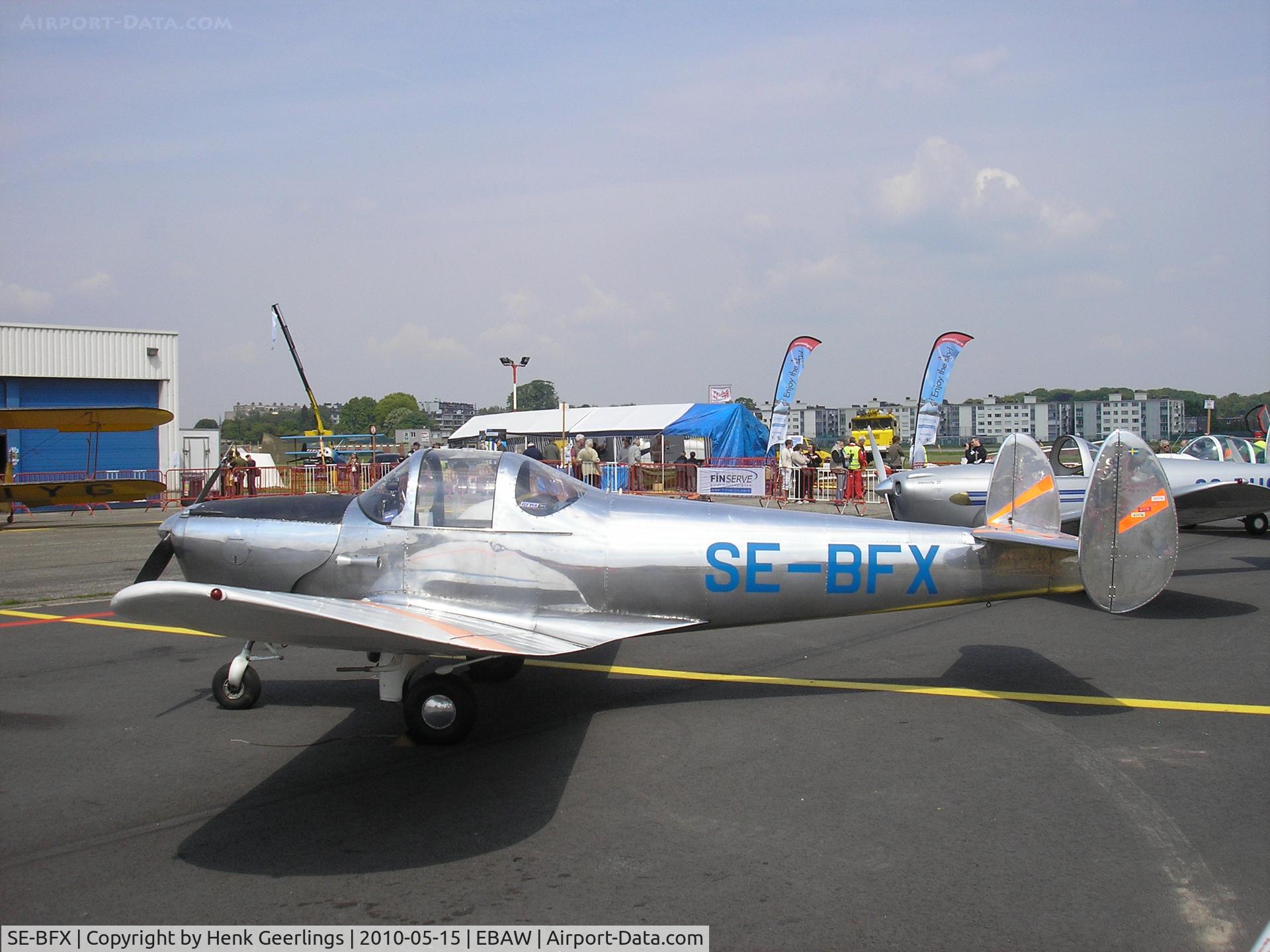 SE-BFX, 1947 Erco 415D Ercoupe C/N 4413, Stampe Fly In , May 2010