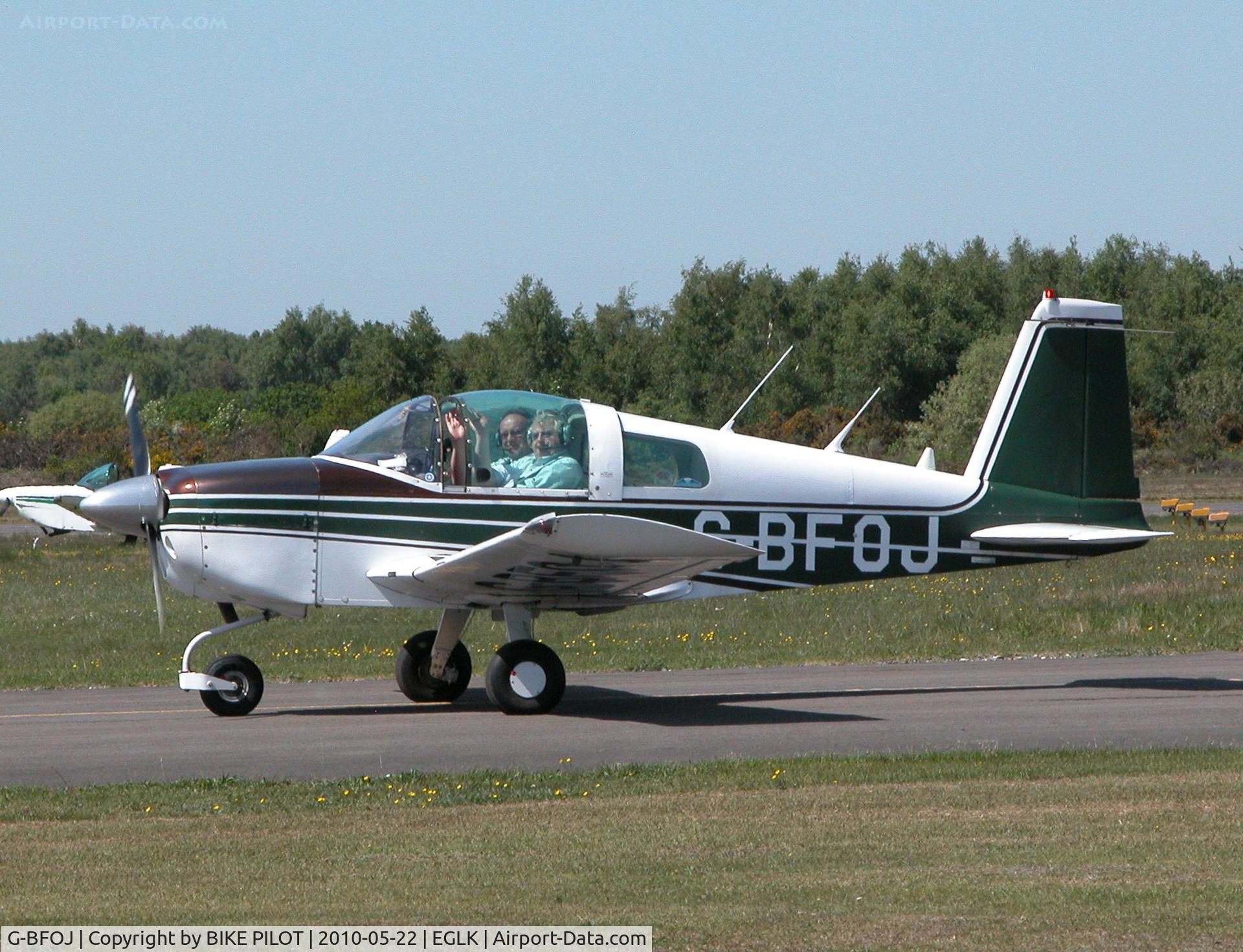 G-BFOJ, 1970 American AA-1 Yankee C/N AA1-0395, PARTICIPANT AT THE HANDICAPPED SERVICE PERSONNEL EVENT