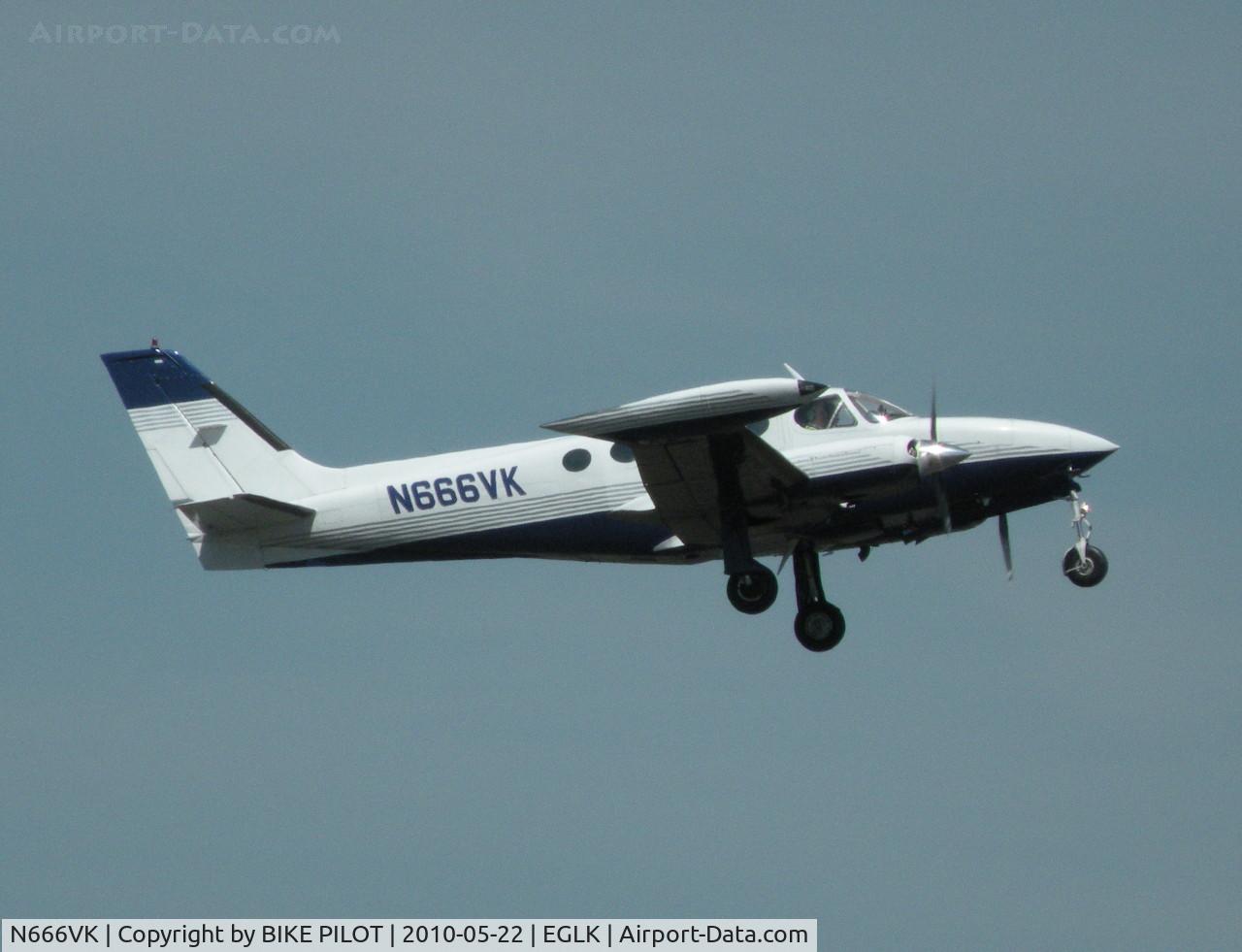 N666VK, 1977 Cessna 340A C/N 340A0345, PARTICIPANT AT THE HANDICAPPED SERVICE PERSONNEL EVENT