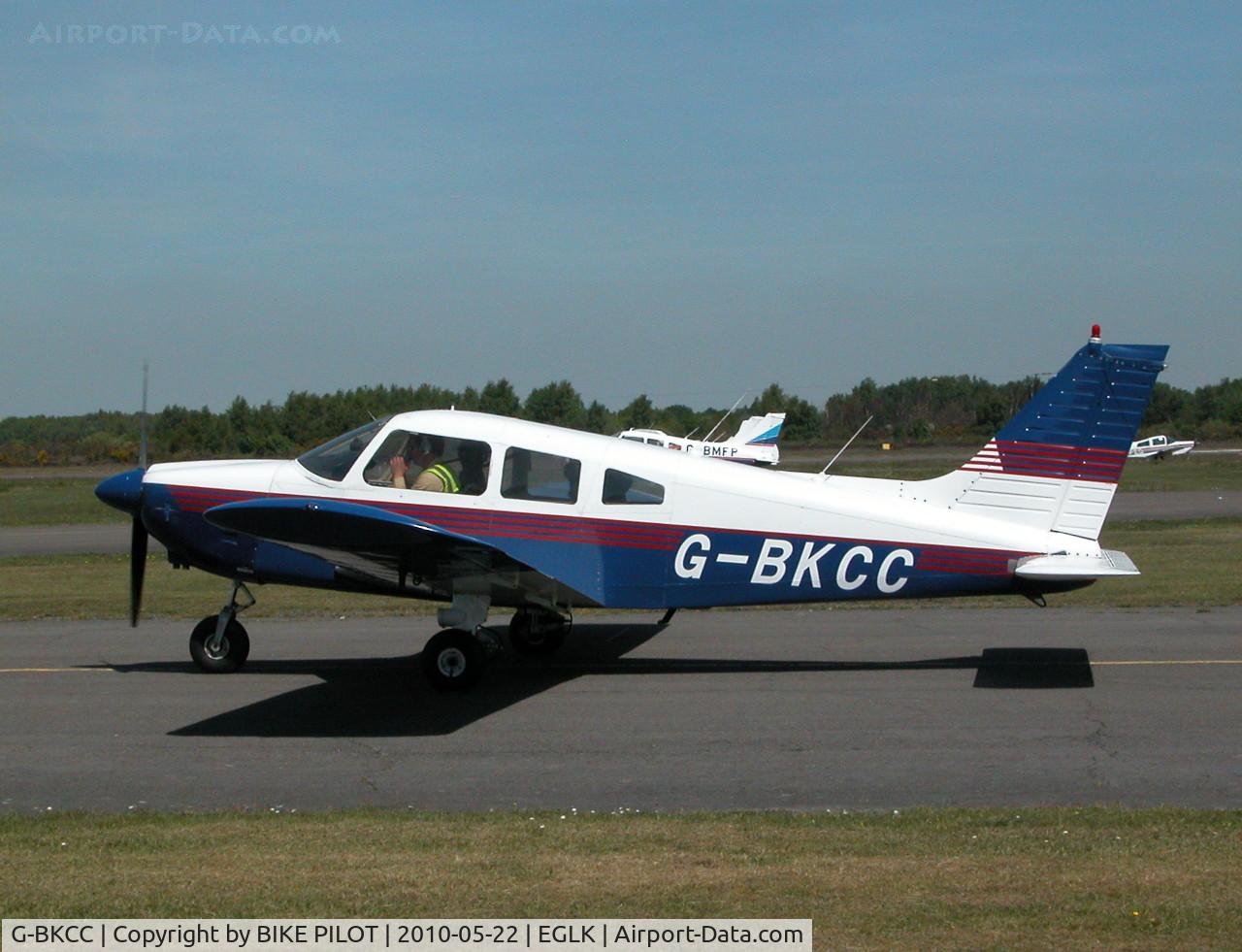 G-BKCC, 1974 Piper PA-28-180 Cherokee Archer C/N 28-7405099, PARTICIPANT AT THE HANDICAPPED SERVICE PERSONNEL EVENT