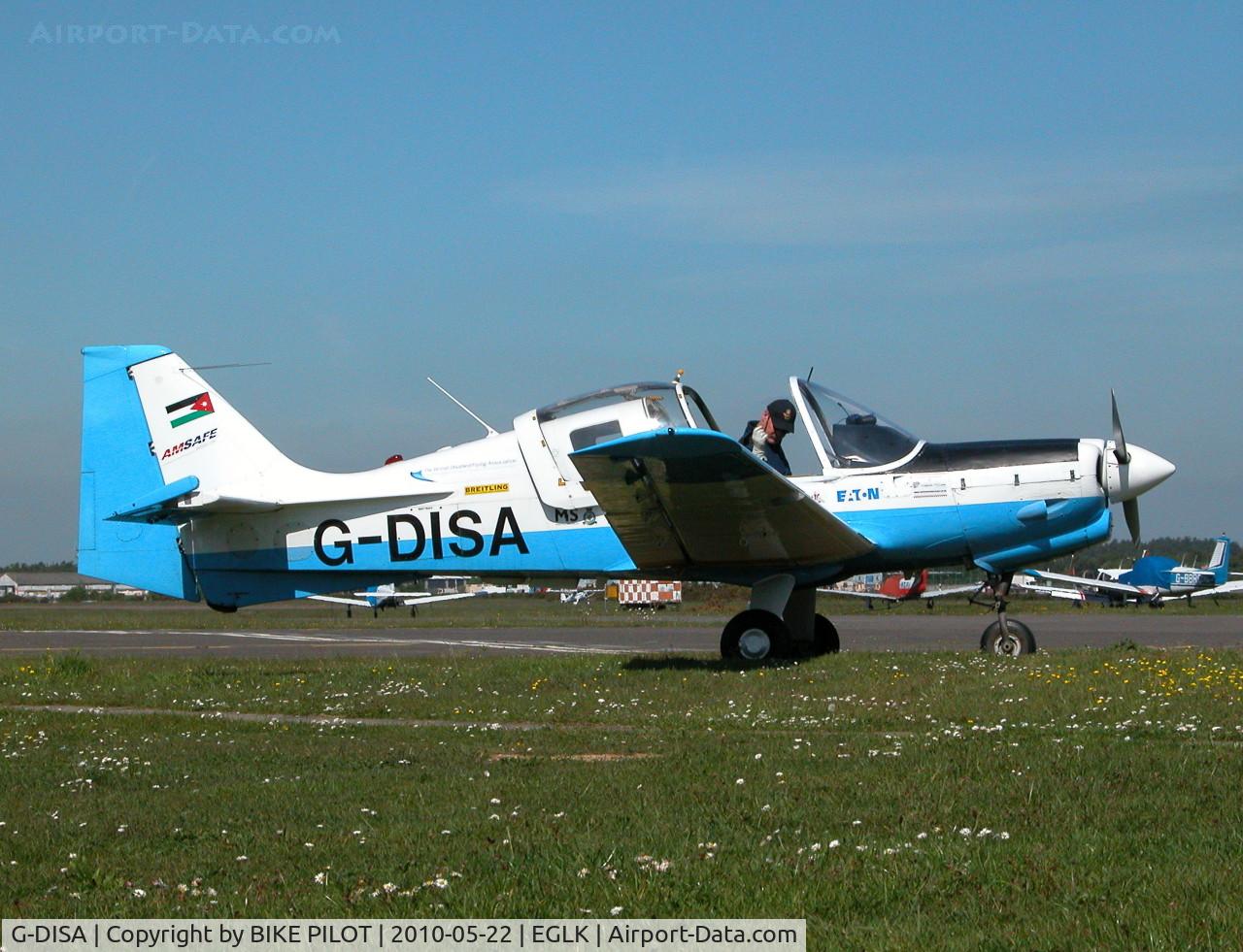 G-DISA, 1983 Scottish Aviation Bulldog Series 120 Model 125 C/N BH120/435, PARTICIPANT AT THE HANDICAPPED SERVICE PERSONNEL EVENT