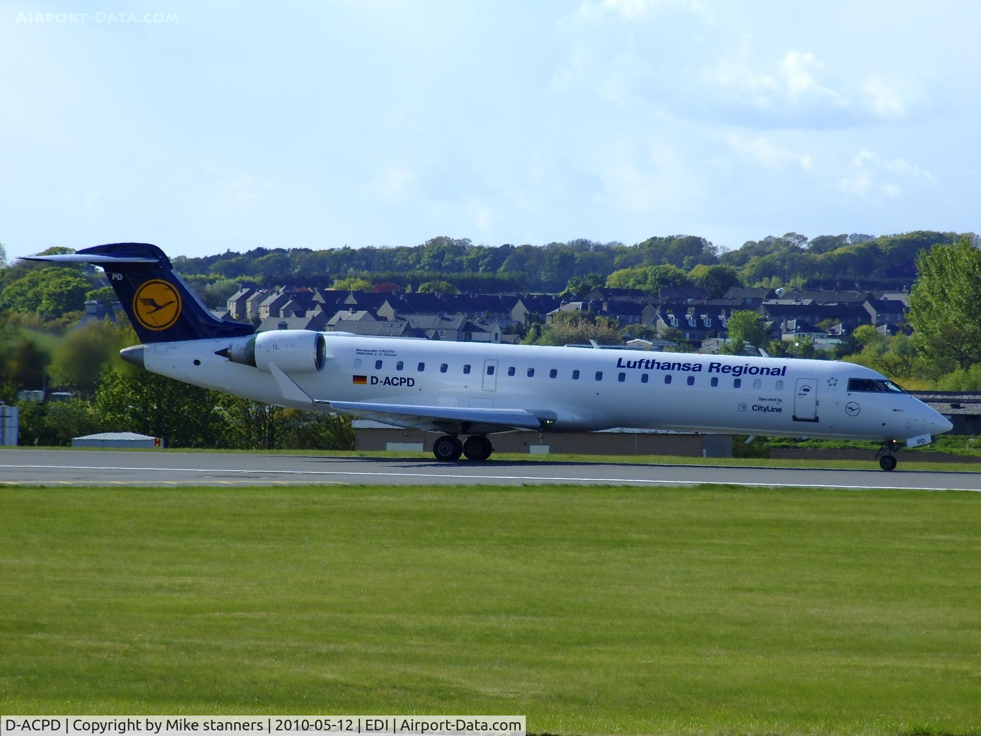 D-ACPD, 2001 Canadair CRJ-701ER (CL-600-2C10) Regional Jet C/N 10015, 