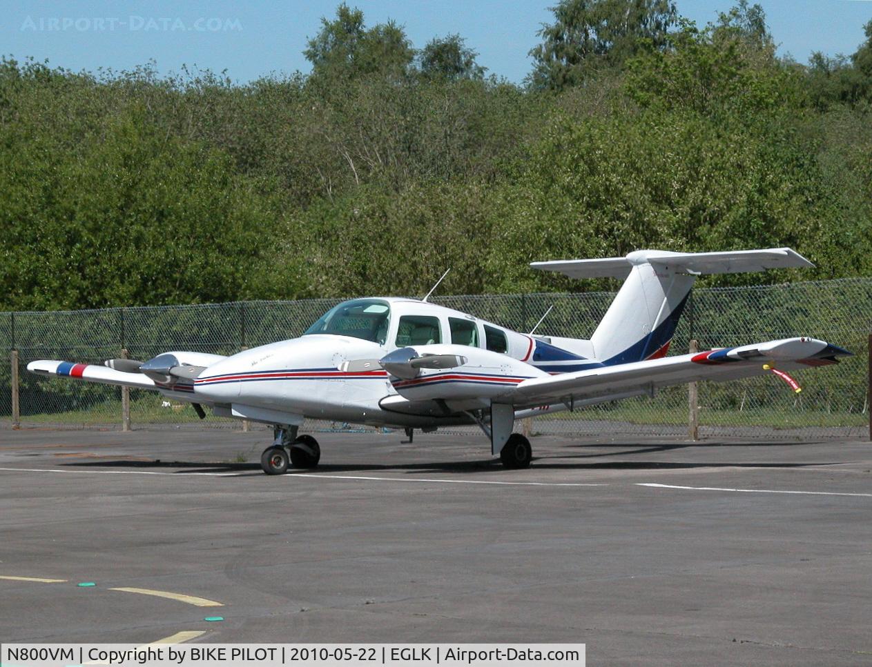 N800VM, 1980 Beech 76 Duchess C/N ME-318, NICE DUCHESS ON THE EASTERN FENCE