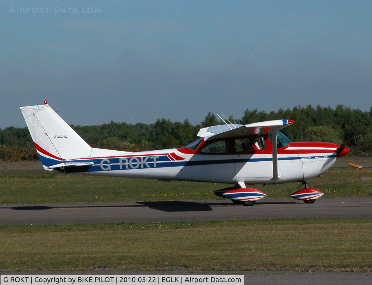 G-ROKT, 1968 Reims FR172E Reims Rocket C/N 0046, VISITOR FROM BRIMPTON