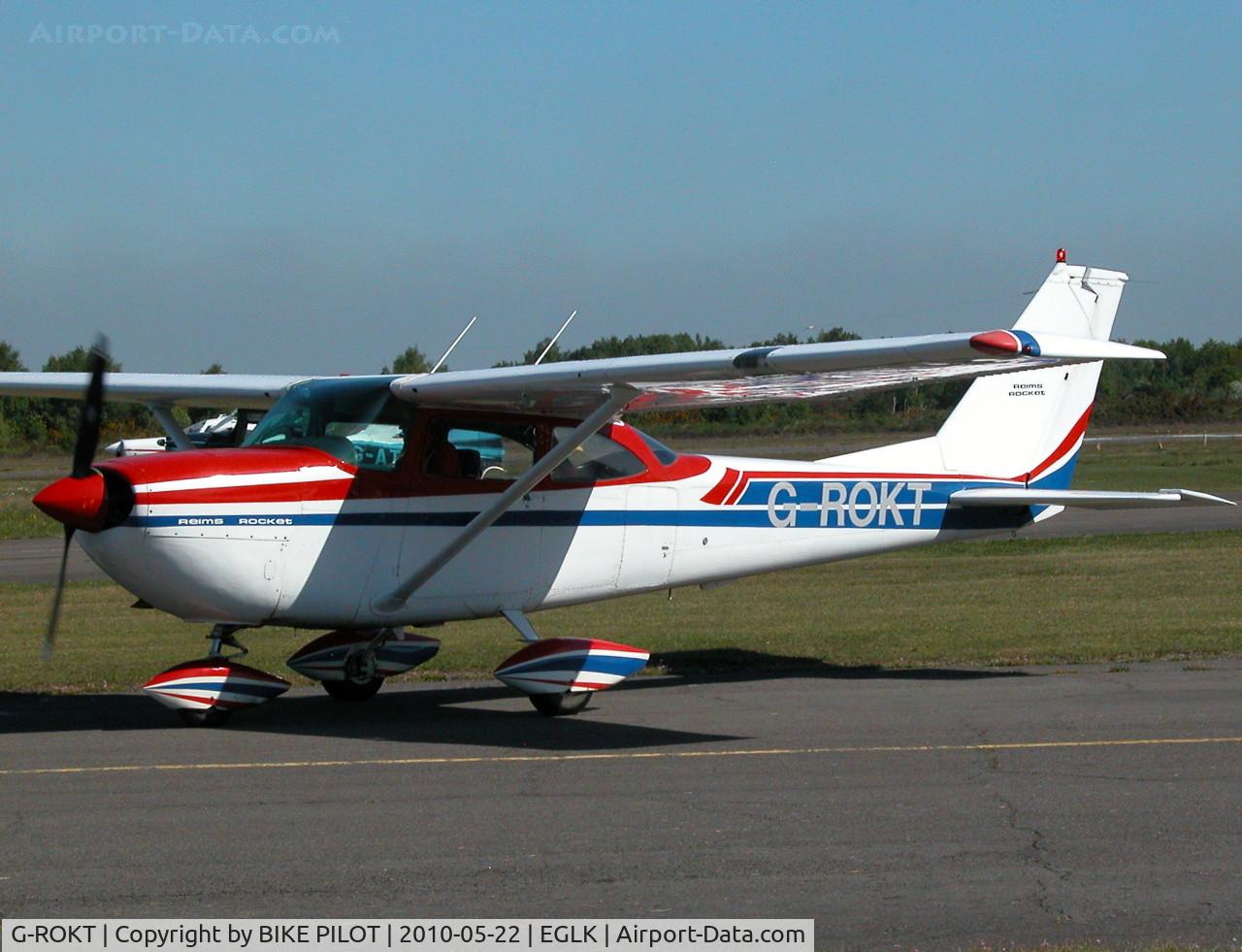 G-ROKT, 1968 Reims FR172E Reims Rocket C/N 0046, VISITOR FROM BRIMPTON