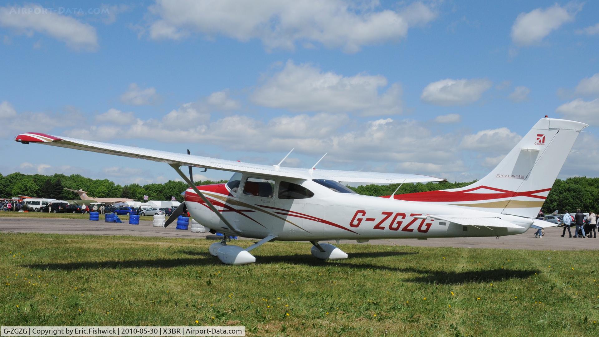 G-ZGZG, 2007 Cessna 182T Skylane C/N 18282036, G-ZGZG at Bruntingthorpe Cold War Jets Open Day - May 2010