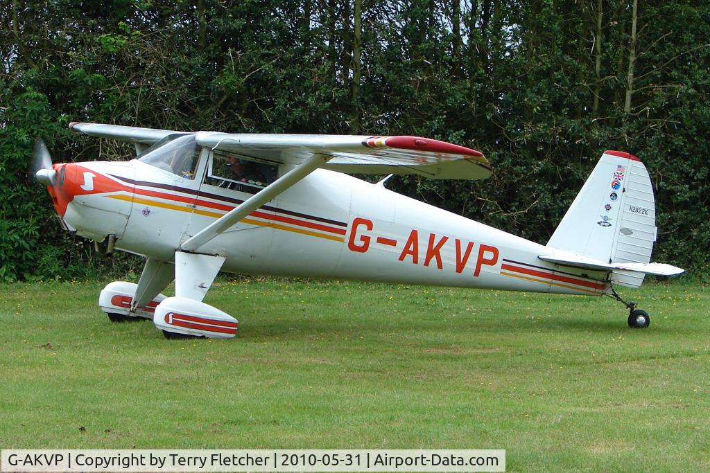 G-AKVP, 1948 Luscombe 8A C/N 5549, Luscombe 8A at 2010 Wings and Wheels
