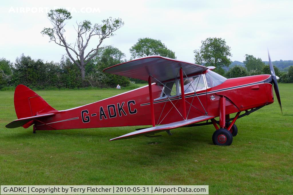 G-ADKC, 1936 De Havilland DH.87B Hornet Moth C/N 8064, 1936 De Havilland DH87B HORNET MOTH at 2010 Wings and Wheels