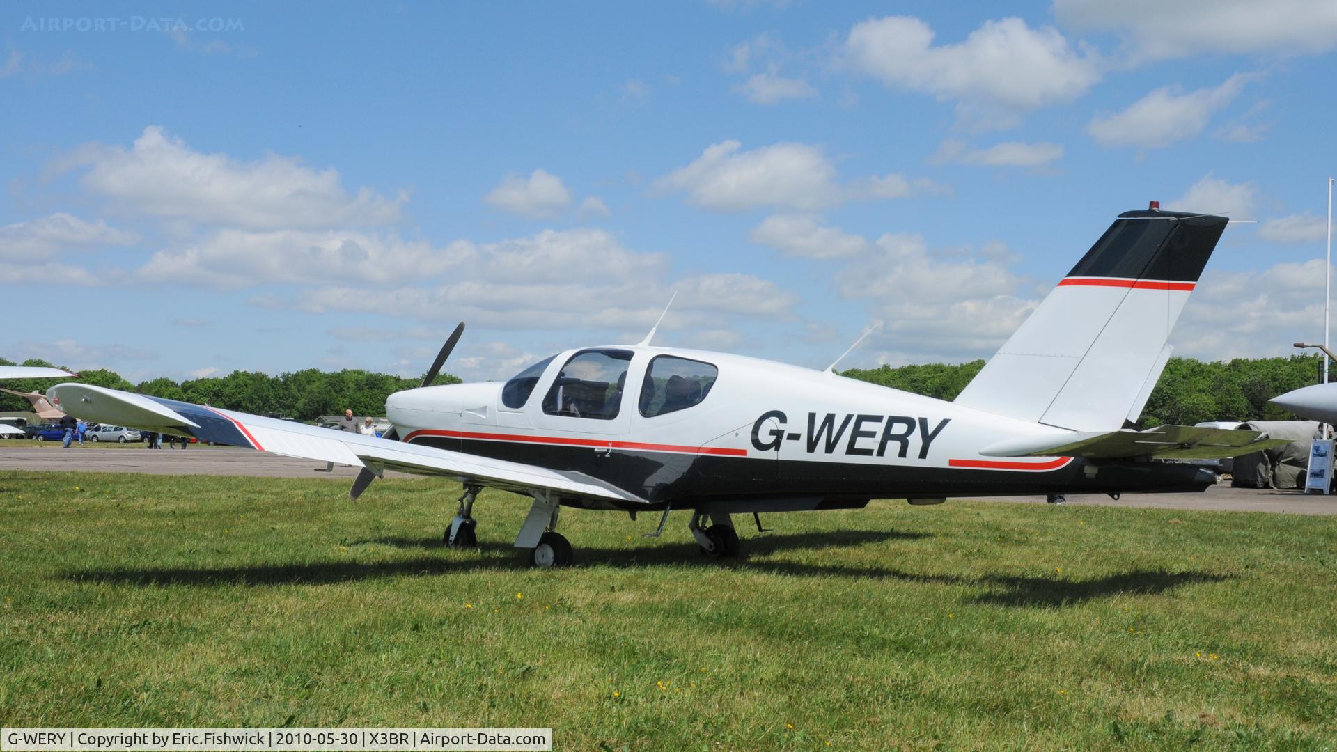 G-WERY, 1982 Socata TB-20 Trinidad C/N 305, G-WERY at Bruntingthorpe Cold War Jets Open Day - May 2010