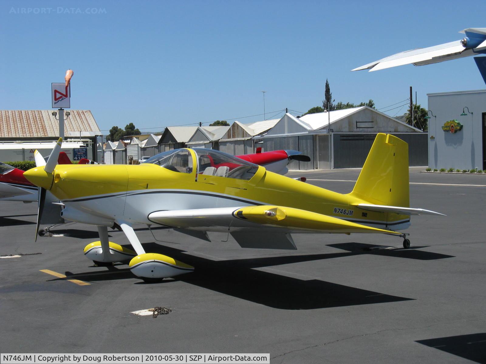 N746JM, 2007 Vans RV-7 C/N 71695, 2007 Malherbe/Malherbe VAN's RV-7