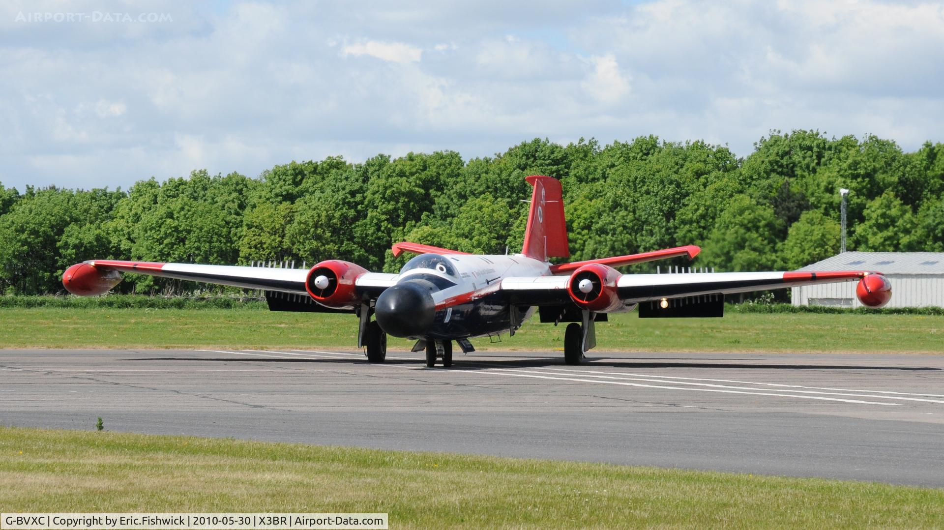 G-BVXC, 1956 English Electric Canberra B(I)8/B.6 Mod C/N EEP71470, 3. WT333 taxying at Bruntingthorpe Cold War Jets Open Day - May 2010