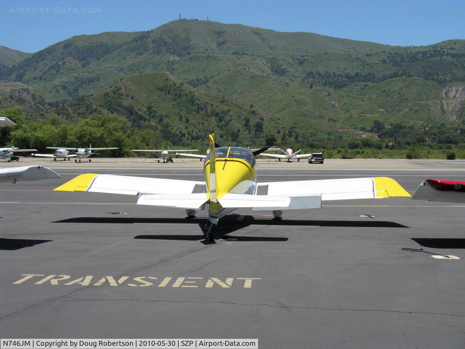 N746JM, 2007 Vans RV-7 C/N 71695, 2007 Malherbe/Malherbe VAN's RV-7