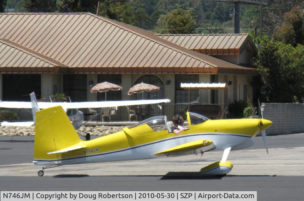 N746JM, 2007 Vans RV-7 C/N 71695, 2007 Malherbe/Malherbe VAN's RV-7, taxi to Rwy 22
