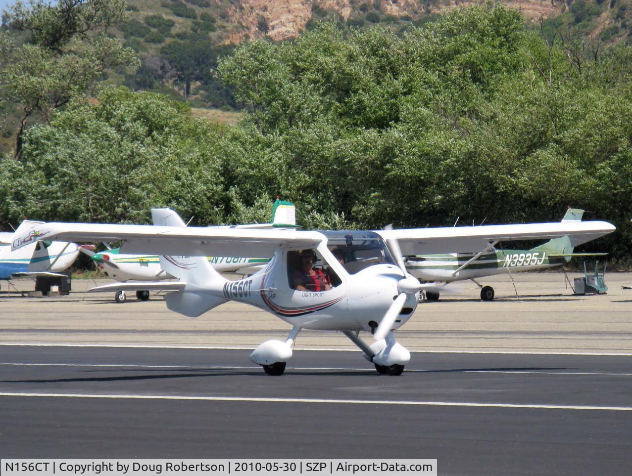 N156CT, 2007 Flight Design CTSW C/N 07-04-11, 2007 Flight Design Gmbh CTSW, Rotax 912ULS 100 Hp, landing roll Rwy 22